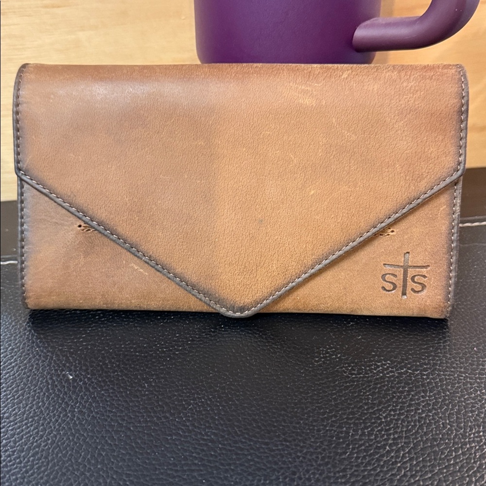 STS Brown Leather Wallet